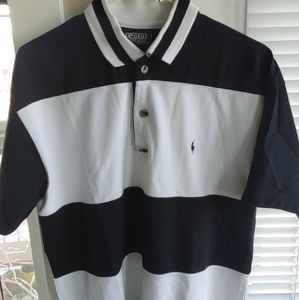 Men's vintage Ralph Lauren RL POLO Shirt stripes